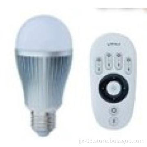 RF wireless remote control warm white or cool white LED bulb 6W